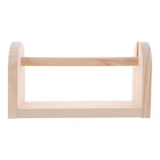 Wooden Tape Dispenser Desk Organizer Decorative Tape Holder for Desktop Use