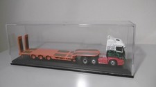 Oxford Modern Truck Stobart Scania Nooteboom Low Loader Trailer w/  Ramps 1:76