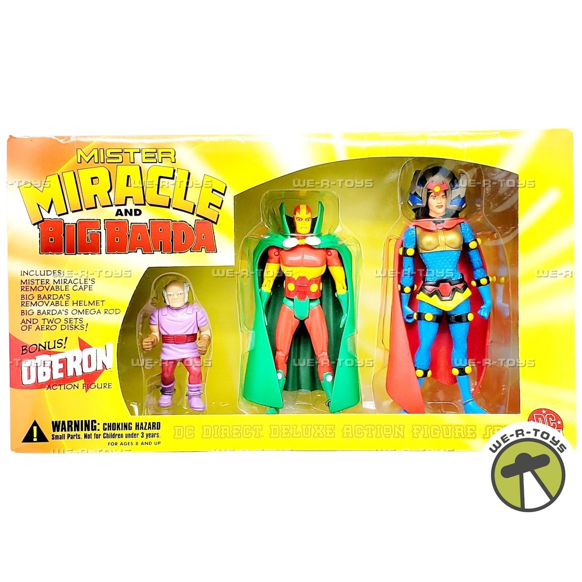 Mr. Miracle & Big Barda Deluxe Action Figure Set 2000 DC Direct