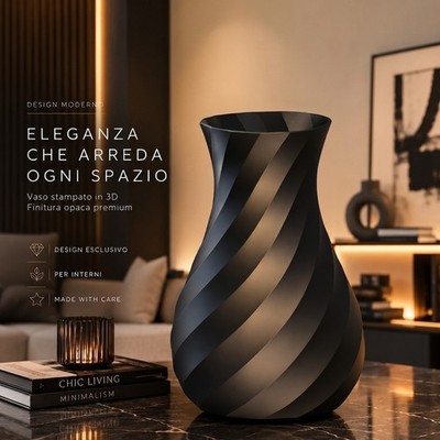 Moderne Design Vase - Elegante Innendekoration