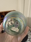 Fenton Hand Painted Glass Egg Sea Green Mist Collectible Signed Pam Lauderman — photo 4
