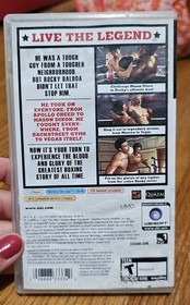 Rocky Balboa Game Sony PSP Complete Playstation Portable 💥 Box Damage 💥