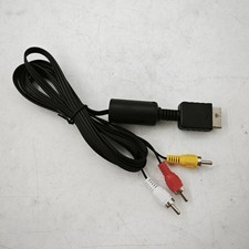 6 Feet AV to RCA Audio Video Composite Cable Cord For Sony PS1 PS2 PS3 PS3 Slim