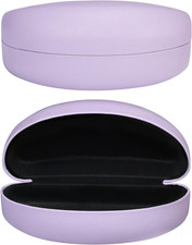 Hard Shell Sunglasses Case,Classic Large Glasses Case for Lavender