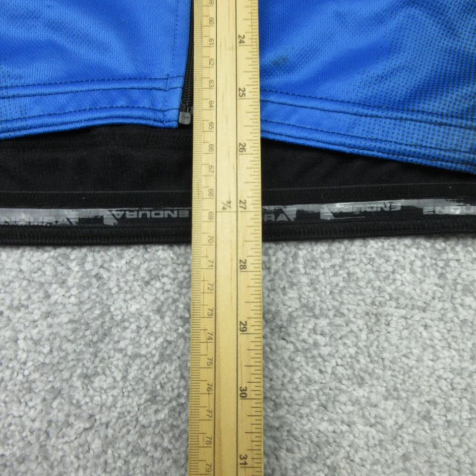 Endura Cycling Jacket Mens Large Blue Windstop Pockets Race FS260 Pro Jetstream - Image 4 of 4