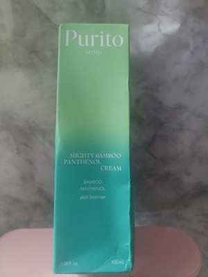 Purito SEOUL Mighty Bamboo Panthenol Cream Moisture Barrier 100 ml/3.38 Fl Oz