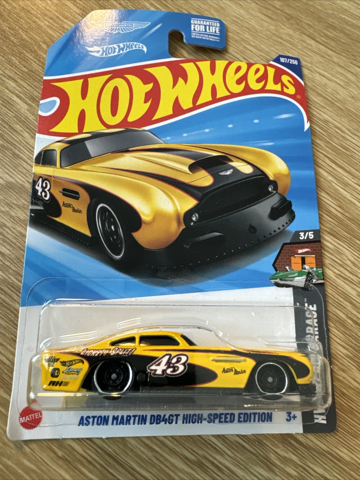 Hot Wheels Aston Martin DB4GT 107/250 High-Speed Edition – 2025 – New on Card