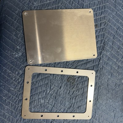 82-92 Camaro Firebird Fuel Pump Trap Door Aluminum Access Panel