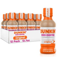 Dunkin Original Iced Bottled Coffee Drink, 13...