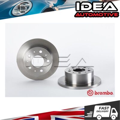 Brake Discs Rear Idea Fits Fiat Ducato Peugeot Boxer Citroen Relay #1