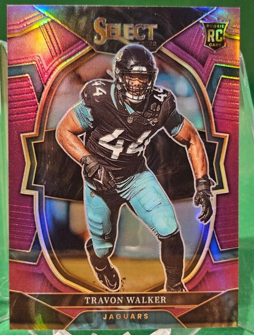 2022 Select Purple /75 TRAVON WALKER #42 Rookie