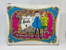Vintage 1968 Mattel BARBIE Double Doll Storage Carrying Case