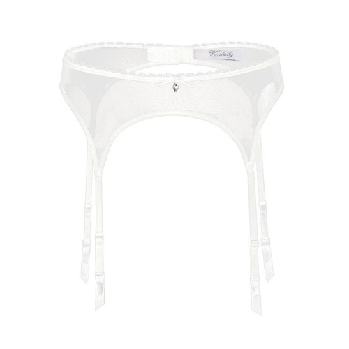 Women's Mesh Lace Garter Belt Sexy Sheer Lingerie  4 Straps Suspender Plus Size - Picture 5 of 20