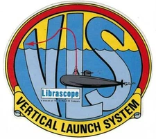 Vertical Launch System (VLS) Sticker - vintage from VLS Mfg - BCP c7503