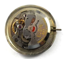 Vintage Elgin Selfwinding 25J 653 Wrist Watch Movement lot.qg