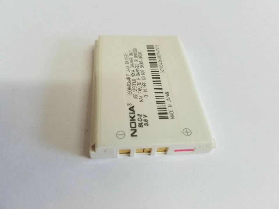 Batería rara BLC-2 para Nokia 3310 3330 3315 3350 3510 6650 6800 3550 3410 3510 Foto 2 de 3