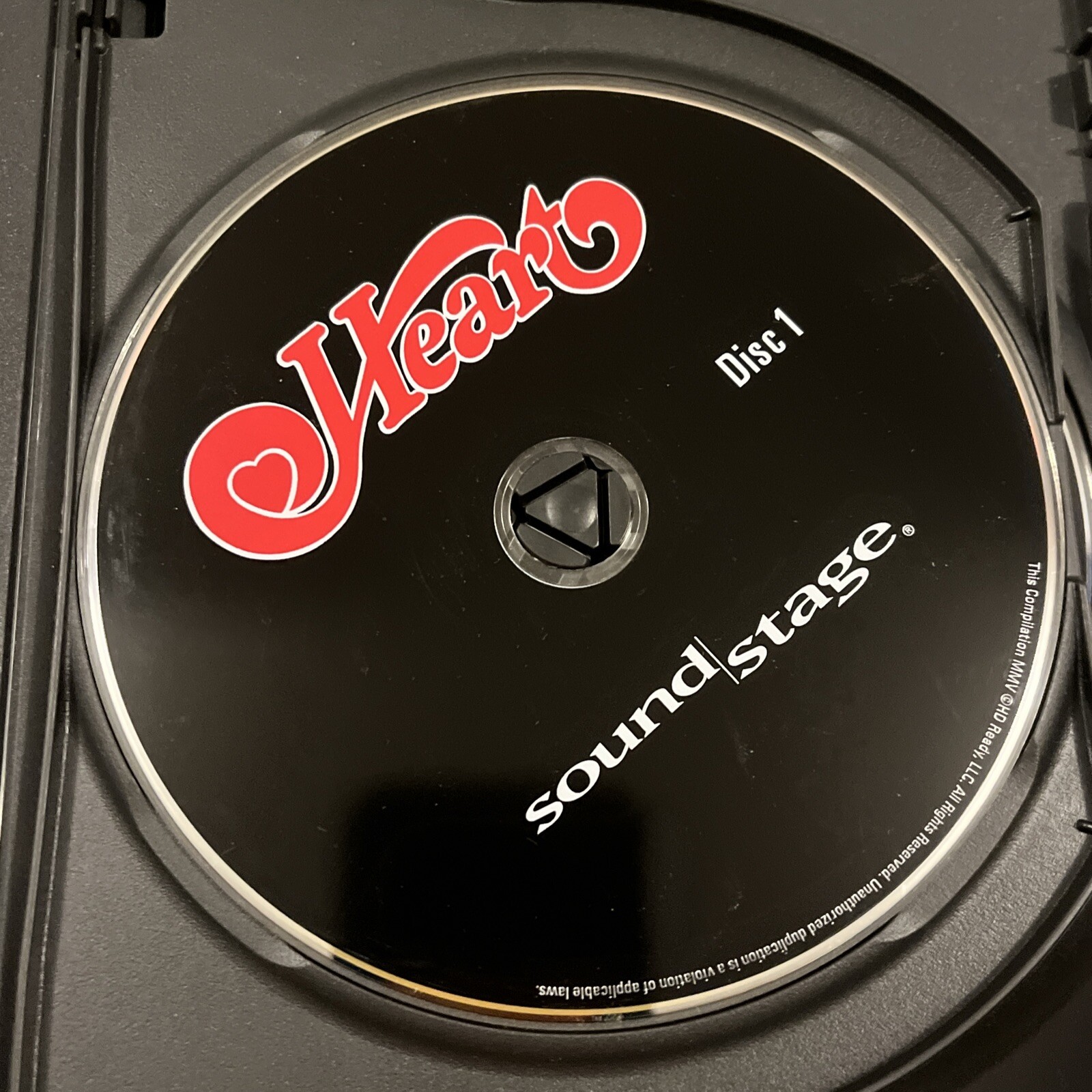 Heart Live (DVD,2008) Soundstage. 2DVD Set. Tested 741952656890 eBay