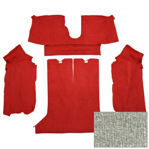 1984-89 Chevrolet Corvette Coupe Rear Cut-pile Carpet! - Bild 24 von 109