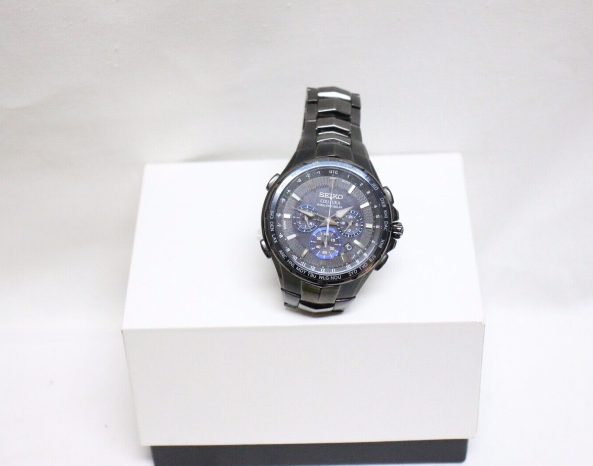 ムラさ氏 Amazon.com: SEIKO Solar Chronograph Watch - Coutura