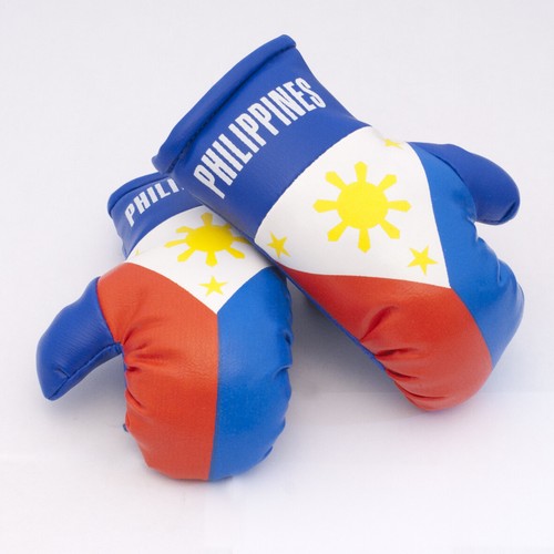 High Quality Country Flag MINI BOXING GLOVES - Rear View Mirror Gloves - New - Picture 98 of 134