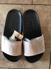 NEW VICTORIA S SECRET PINK Seamless Slides Small 5/6 Gray