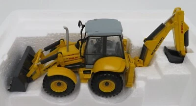 ROS 1/50 TRACTO PELLE NEW HOLLAND TERNA LB115B EXCAVATOR LOADER IN BOX #1909 - Photo 1/4