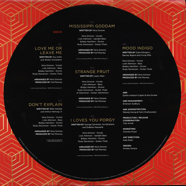 ニーナ・シモン feeling good 限定Red Vinyl Nina Simone
