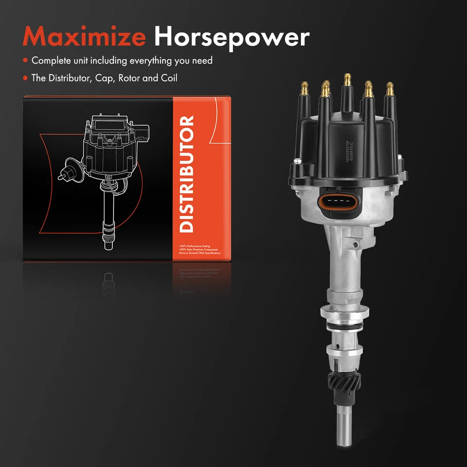 Distribuidor de encendido con tapa y rotor para Ford Ranger Aerostar Mazda B3000 V6 3,0 L Foto 2 de 4