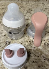 Timmee Tippee Made For Me Manual Breast Pump Without Suction Piece (Petal)