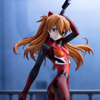 Anime NEON GENESIS EVANGELION Asuka 1/6 Pvc Figur Modell Spielzeug