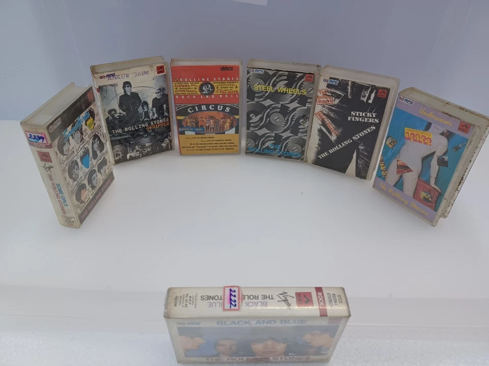 The Rolling Stones Cassette tape INDIA indian version Collector Auction RARE - Image 3 of 4