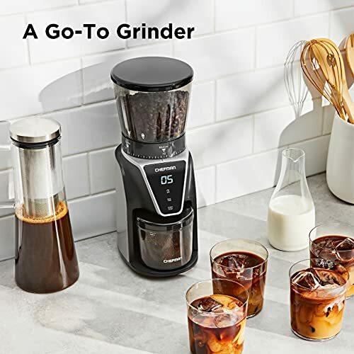 Chefman Conical Burr Coffee Grinder 