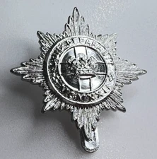 4th/7th Royal Dragoon Guards Staybrite Cap Badge 45x45 mm London badge & Button