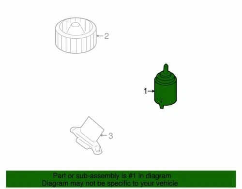 Motor soplador calefacción aire acondicionado Chevrolet Pontiac Malibu genuino GM 2005-2012 15863480 Foto 2 de 2