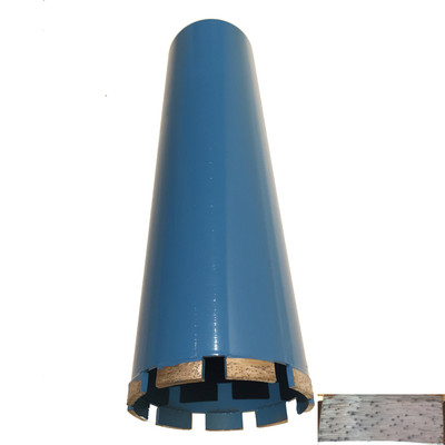 8 Inch Professional Diamond Core Bit For Wet/Dry Drill Reinforced Concrete