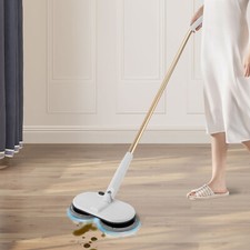 Dual Spinning Scrubber Cordless Electric Mop ...