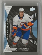 18-19 2018-19 Upper Deck Engrained Synthesis #S34 Mathew Barzal NY Islanders