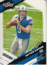 10x Lot 2009 Score #371 Matthew Stafford RC Rookie Lions Los Angeles Rams