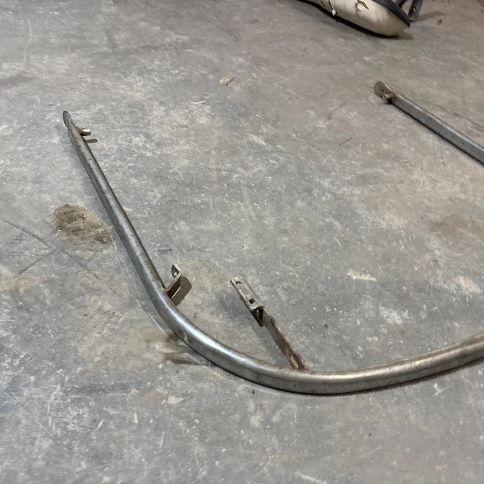 1974 John Deere Vintage Snowmobile 500 Wide Track  CCW KEC-440 Front Bumper - Image 2 of 4