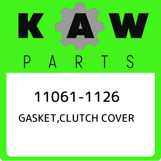 11061-1126 Kawasaki Gasket,clutch cover 110611126, New Genuine OEM
