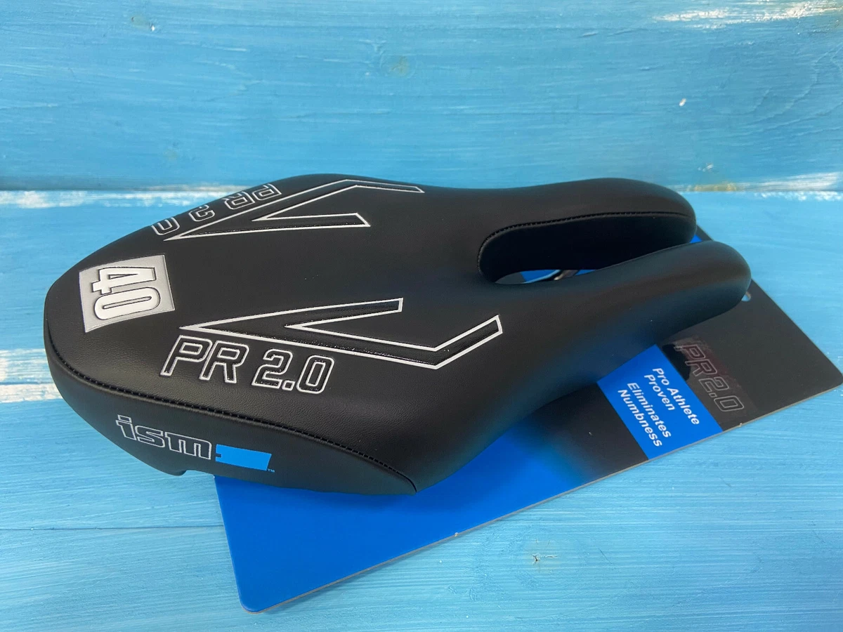 ISM PR 2.0 Performance 250x130mm 40 Padding Steel Rails Saddle Black
