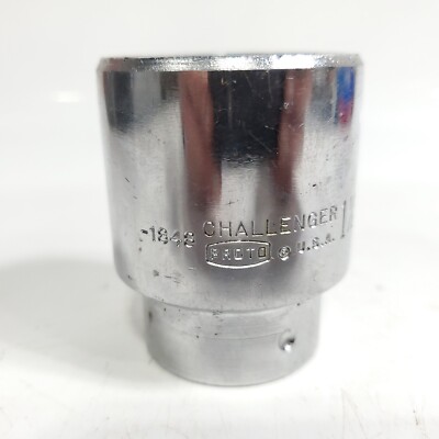 Proto Challenger 3/4'' Drive 1-1/2'' Socket 1848 12-point