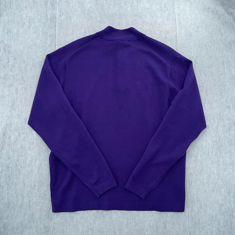 Suéter Peter Millar Warmth adulto grande 1/4 zíper pulôver The Club At Nevillewood - Imagem 2 de 4