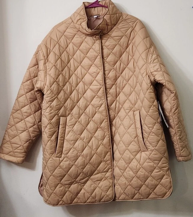 Time And Tru Women s Winter Coat Jacket Brown XL 16 18 eBay
