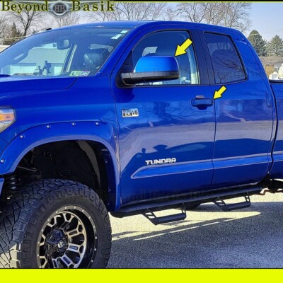 For 2007-2021 Toyota Tundra 2 Door Handle COVERS+Mirrors 8T0