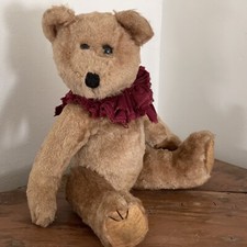 5 Jointed Teddy Bear Approx 12  Vintage
