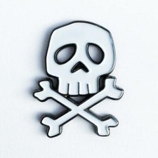 CAPTAIN HARLOCK  1.25" Metal Enamel Lapel Pin  misfits samhain danzig fiend club