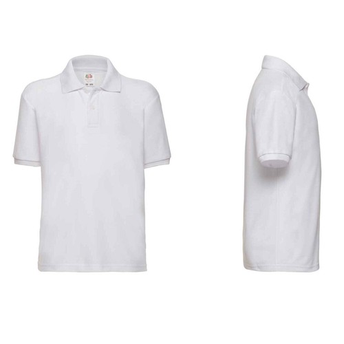 Boys Girls POLO T Shirt School Uniform Plain Kids Tee Top Sports PE FOTL - Picture 15 of 27