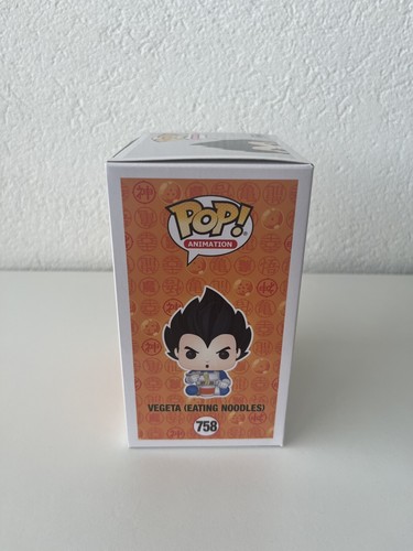 VEGETA (COMER FIDEOS) #758 ¡Funko Pop! Dragon Ball Z Edición Convención Primavera - Imagen 4 de 5