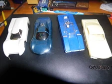 1960's Eldon 1/32 scale slot car track and 1967 Ford-J 1350-12 Chaparral 1350-11